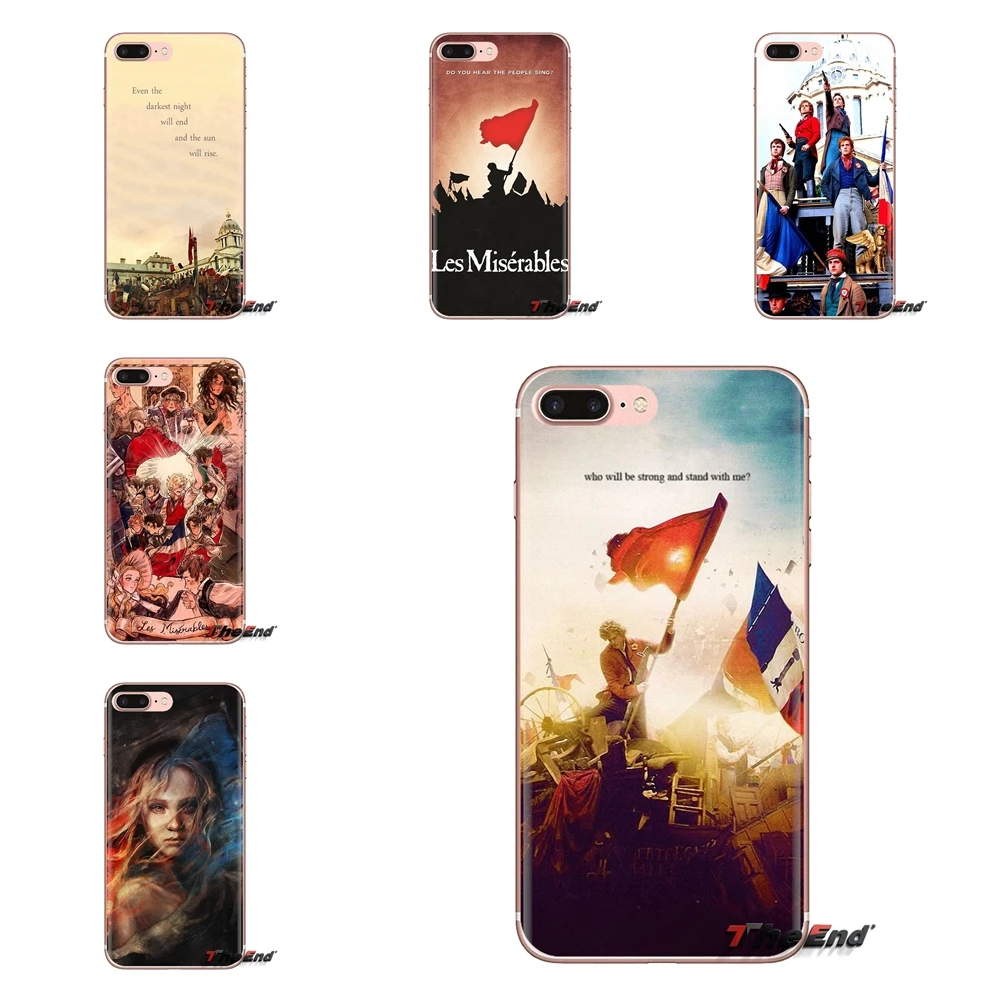 Чехол для iPhone XS Max XR X 4 4s 5 5S 5C SE 6 6S 7 8 Plus samsung Galaxy J1 J3 J5 J7 A3 A5 Les Miserables |