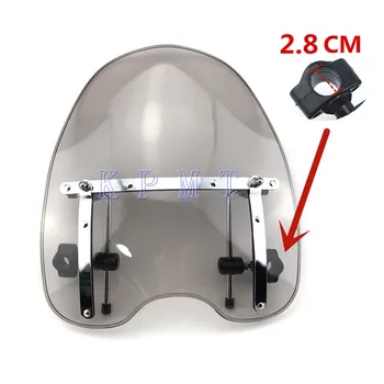 

universal windshield For Suzuki For Honda For Yamaha Motorcycle For Harley Davidson Dyna Fatboy XL883 1200 X48 72