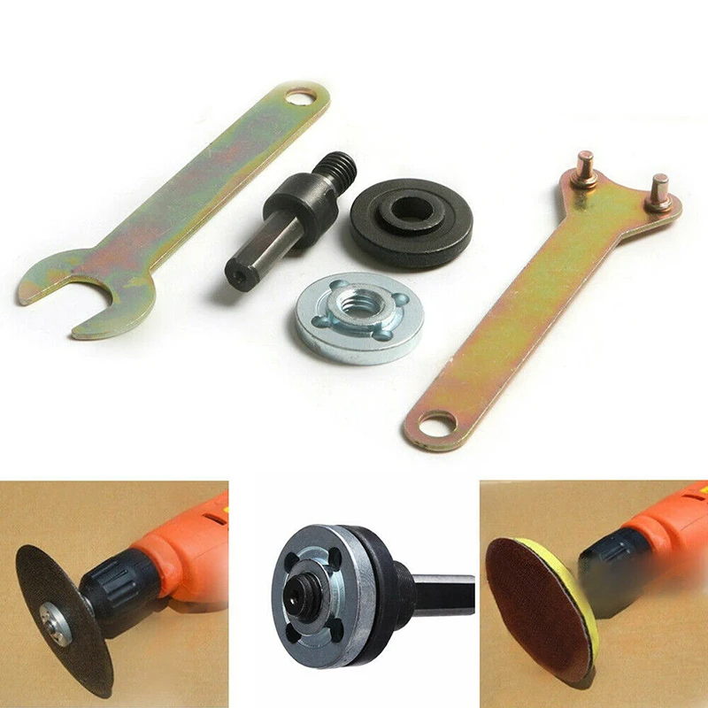 2022 Hot Sale  6mm Drill Angle Grinder Mandrel Adapter Disc Holder Wrench Kit Brand New And High Quality ► Photo 1/5
