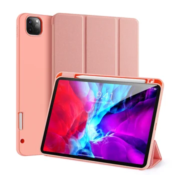 

Smart PU Leather Case For Apple iPad Pro 12.9 2020 WiFi Protective Stand Cover For iPad Pro 12.9" 2020 Tablet With Pencil Holder