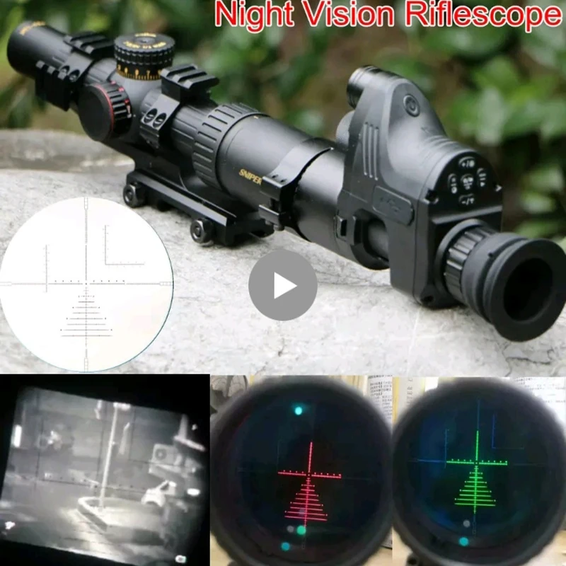 

007 High Definition Digital Night Vision Install SD Card Photo Video Single Night Vision scope Hunting Patrol Infrared Telescope