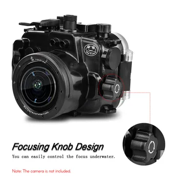 

Professional Waterproof Protective Camera Housing Case Cover Diving Accessories for Canon PowerShot G1 X Mark III Photography
