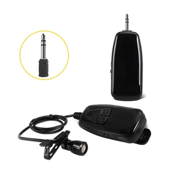 

2.4G Wireless Microphone Lapel Clip Microphone Rechargeable Voice Amplifier automatic pairing Mic for conference teaching class