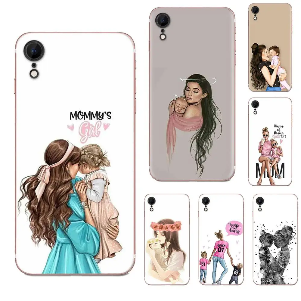 For LG G2 G3 G4 G5 G6 G7 K4 K7 K8 K10 K12 K40 Mini Plus Stylus ThinQ 2016 2017 2018 Soft Accessories Case Baby Mom Girl | Мобильные