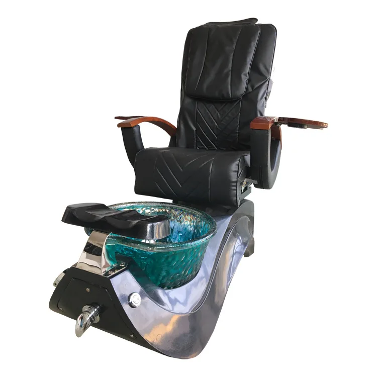 Glass basin foot bath chair manicure sofa surfing water pump manicure massage chair electric