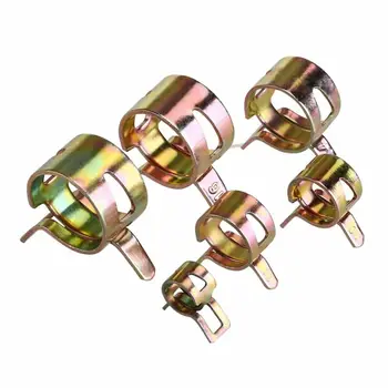

60pcs Spring Clip Fastener Car Auto Fuel Water Hose Pipe Clamp Replacement Accessory