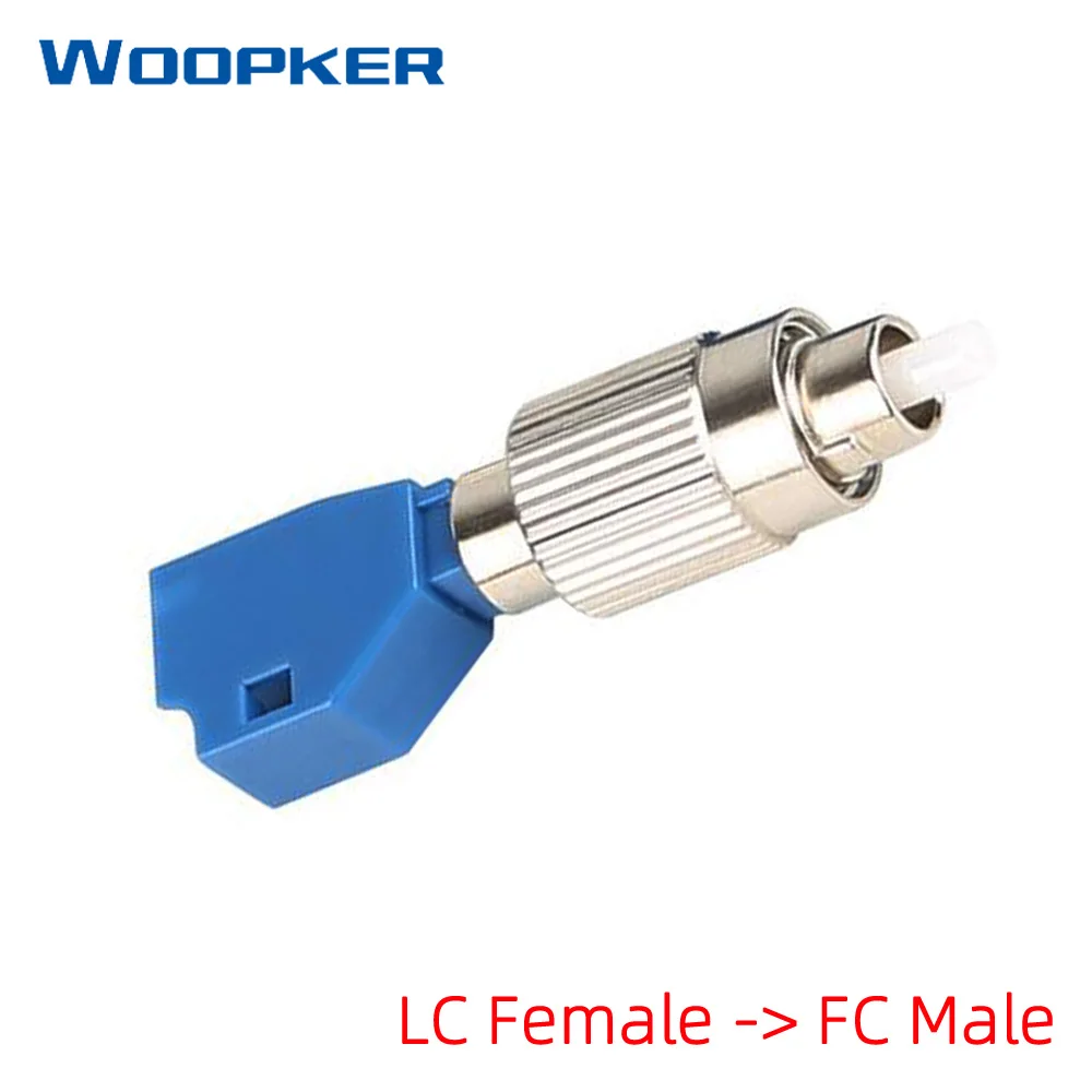 VFL Single Mode 9//125um FC Male to LC Female Adapter 2.5mm to 1.25mm Hybrid Fiber Optical Convertor Adapter for Optical Power Meter Visual Fault Locator