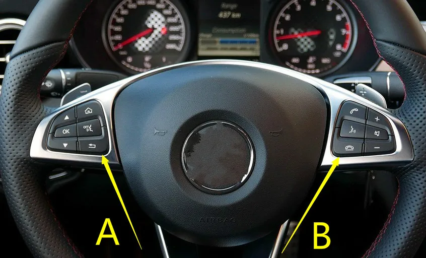 

Car Steering Wheel Switch button Control Buttons For Mercedes Benz C-Class C180 C200 C260