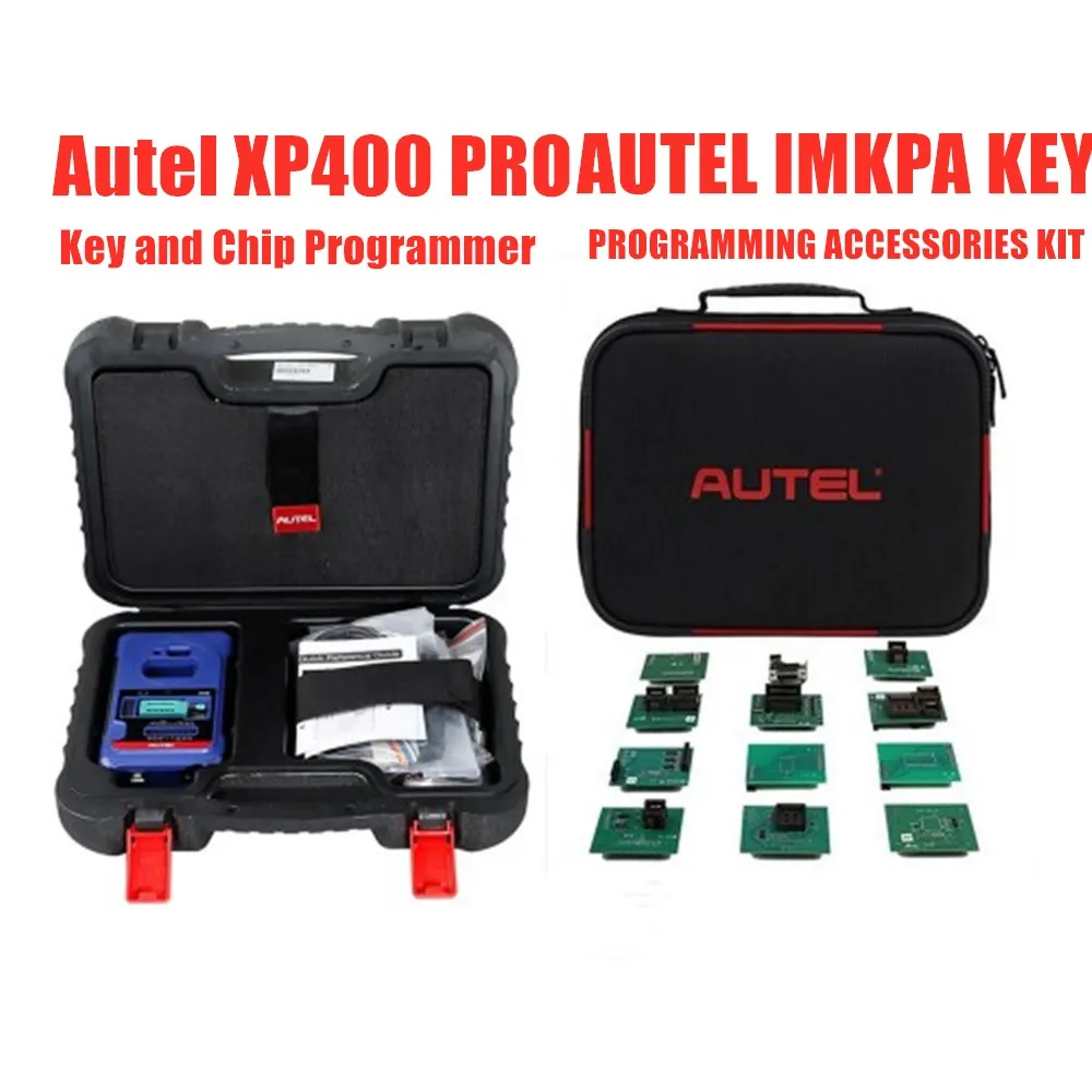 US $319.00 Autel XP400 PRO Key And Chip Programmer Plus Autel IMKPA Expanded Key Programming Accessories Kit Can Be Work With IM508IM608