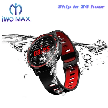 

L8 Smart Watch Men Fitness Tracker Heart Rate Blood Pressure Monitoring Smart Bracelet Ip68 Waterproof Sports Smartwatch