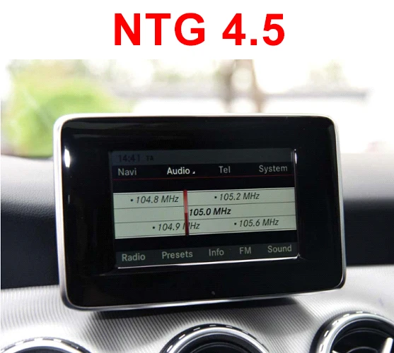 WITSON Android 7,1 большой экран dvd-плеер автомобиля с gps для MERCEDES-BENZ GLK-Class X204 2013-(NTG4.5
