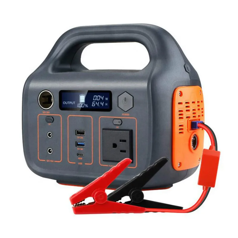 

Built-in led flashlight AC Outlet 220V/50HZ or AC110V60HZ Backup portable ac power supply