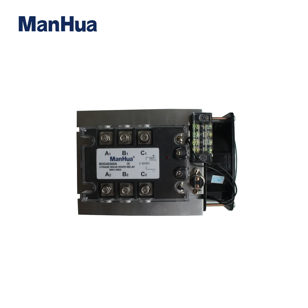 

the M3F series three Phase Solid State Relay with heat sink