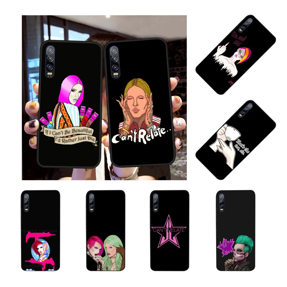 

NBDRUICAI Jeffree Star DIY Printing Phone Case cover Shell for Huawei Honor 10 9 8 8x 8c 9x 7c 7a Nova 3 3i Lite Y9 Y7 Y6