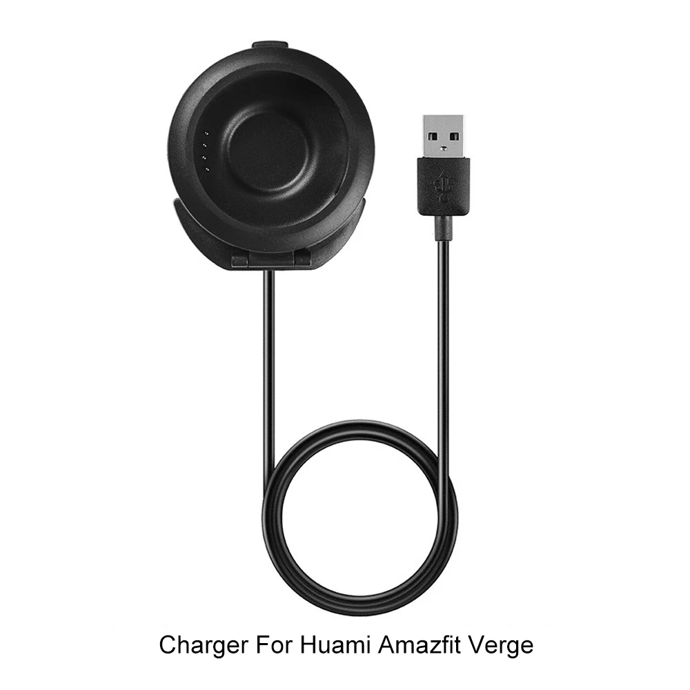 For Amazfit Verge Быстрое зарядное устройство для часов Xiaomi Huami Amazfit GTR 47 мм GTS часы зарядная док-станция для Amazfit Bip Youth Pace Stratos зарядная док-станция - Цвет: For Amazfit Verge