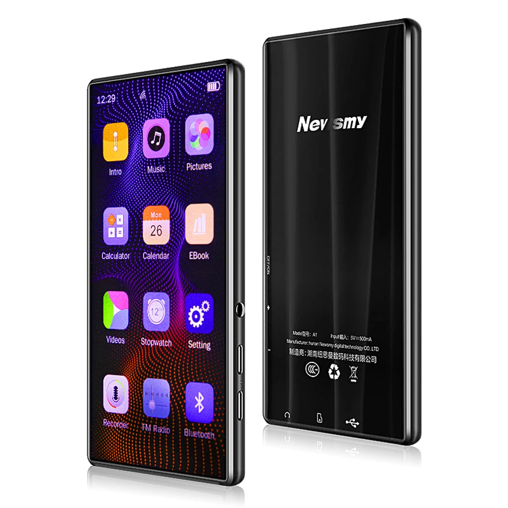 Newsmy A1 MP3 MP4 MP5 полный сенсорный экран 5 0 дюйма 8 Гб памяти APE FLAC WAV электронная книга