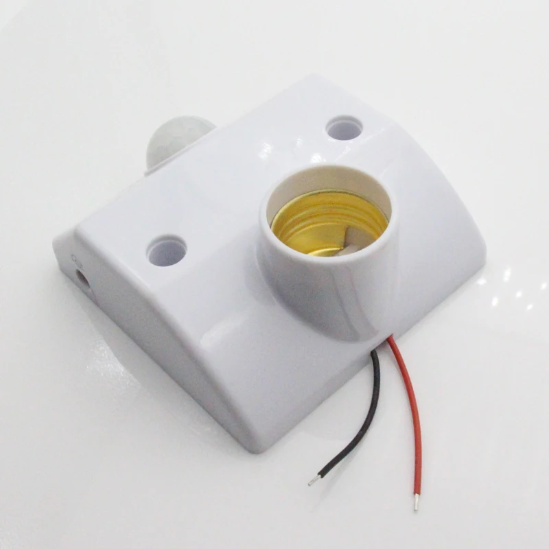 UNKAS AC180-240V Infrared Motion Sensor Automatic Light Lamp Holder Switch Intelligent Light Motion Sensing Switch With Screws