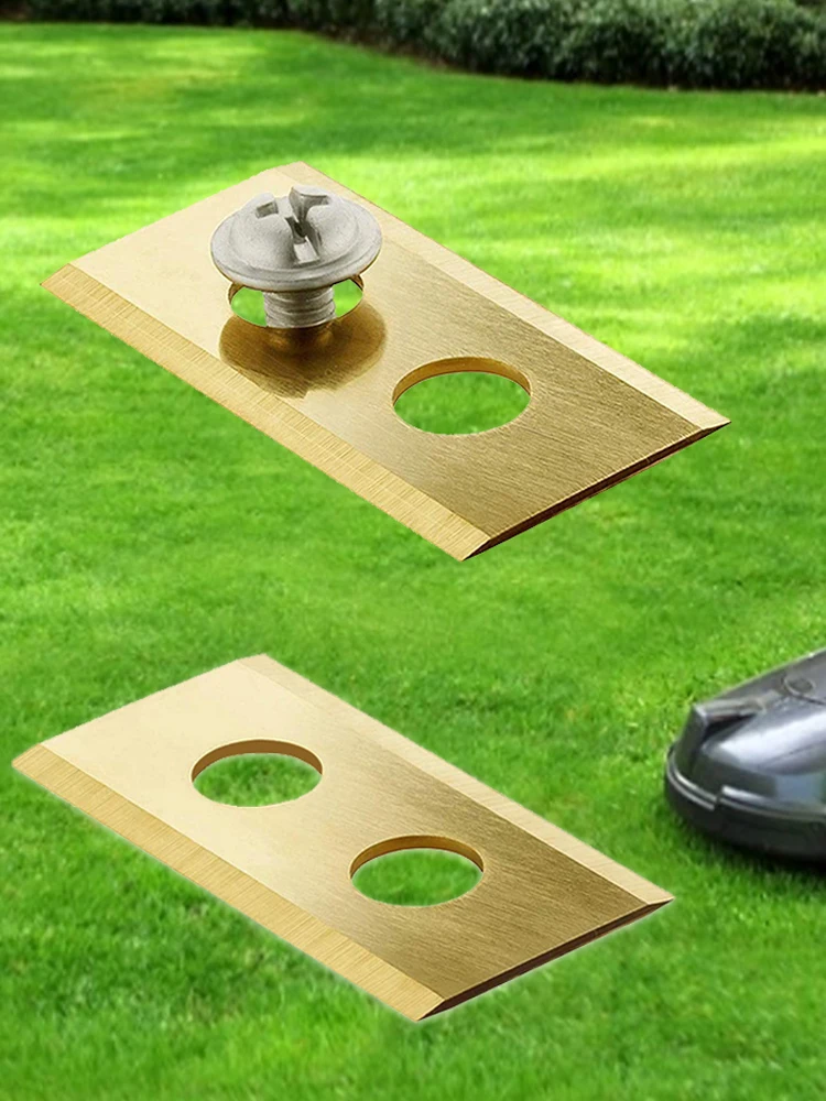 Lama Di Ricambio Per Falciatrice Robot Pcs Con 2 Fori E 60 Tagliaerba Antiruggine Resistente Per Utensili Da Giardino Worx Landroid Presenti