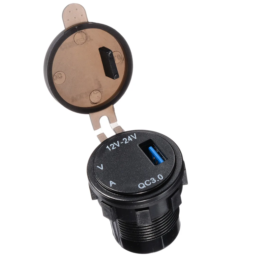 QC 3,0 USB Автомобильное зарядное устройство переходник под розетку Вольтметр Амперметр для мобильного телефона автомобильное USB зарядное устройство вольтметр для розетки зарядное устройство для samsung
