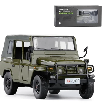 

1/28 Jeep 2020 SUV Vehicle Alloy Car Model Sound Light Pull Back Metal Car Model Toy for Boy Gift