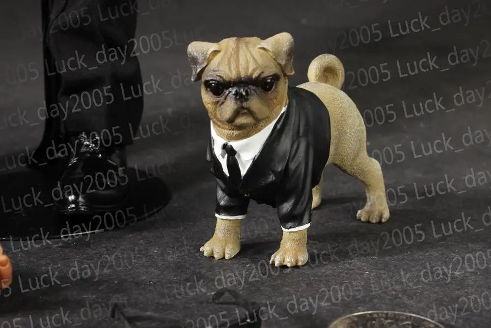 Дракон MIB3 мужчины в черном 3 агент J Will Smith w/Frank Dog 1/6 Фигурка(без коробки