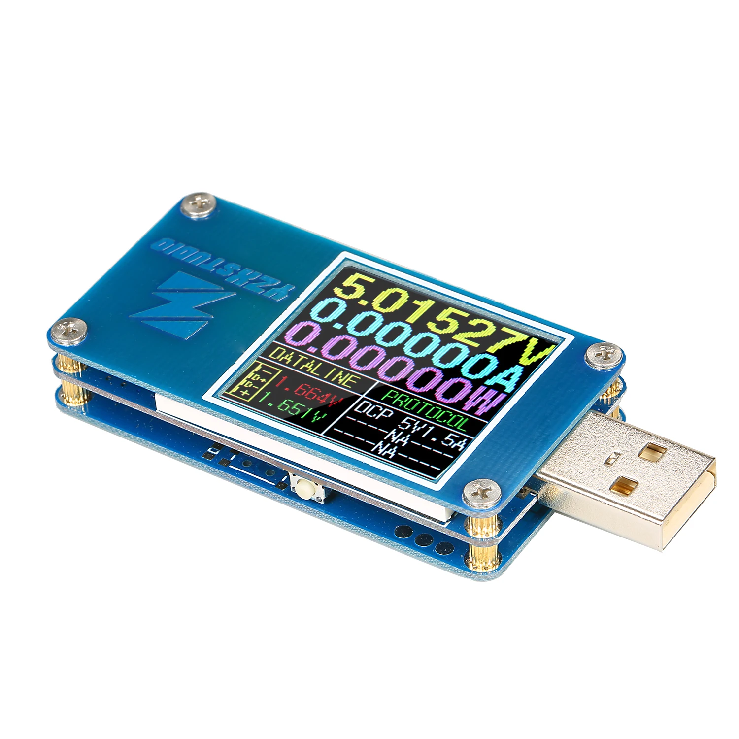 Цифровой USB тестер Вольтметр Амперметр измерительный прибор USB ток напряжение Емкость тестер Быстрая зарядка протокол QC4 PD3.0 2,0 PPS Обнаружение