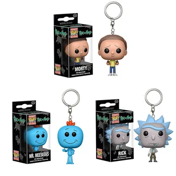 

Newest Keychain Cartoon Toy Story Forky Rick and Morty Snowball Super Hero Spider-man Marvel Toys Keychain Collectible