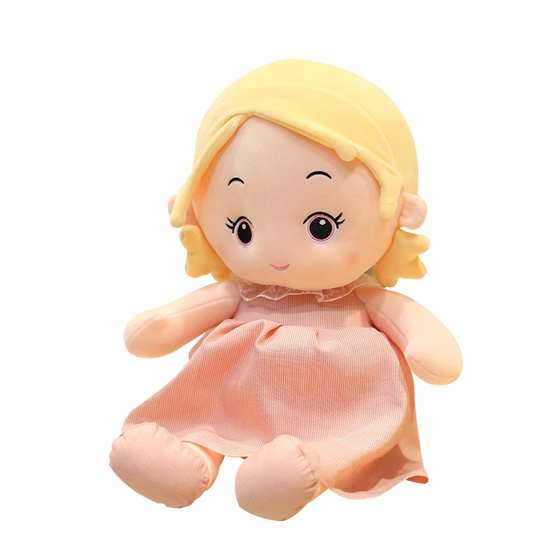 1pc 35/50/65cm Kawaii Dolls Pillow Cute Plush Girl Wearing Clothes Toys