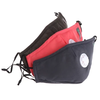 

Anti Pollution Mask Dust Respirator Washable Reusable Masks Unisex Mouth Muffle PM 2.5