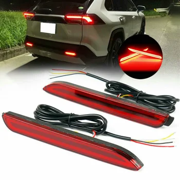 

Pair Stop Light Brake Parts Lighting Lamps Bulbs Rear Bumper Reflector