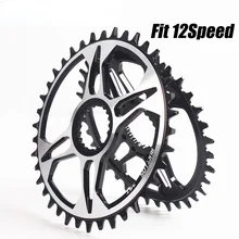 

12 Speed Chainring M6100 M7100 M8100 M9100 For Shimano Direct Mount Crankset 32T/34T/36T/38T T6 AL Bike Chain Ring parts