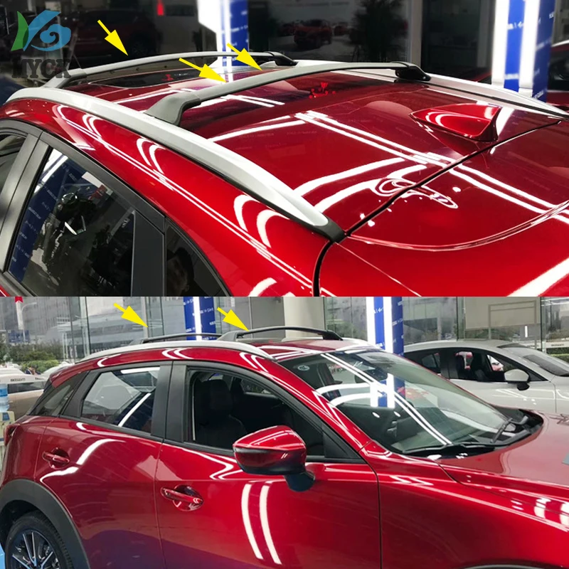 Новое поступление, багажник на крышу, перекладина на крышу, подходит для Mazda CX-3-,7075, алюминиевый сплав, надежный старый продавец, гарантия качества
