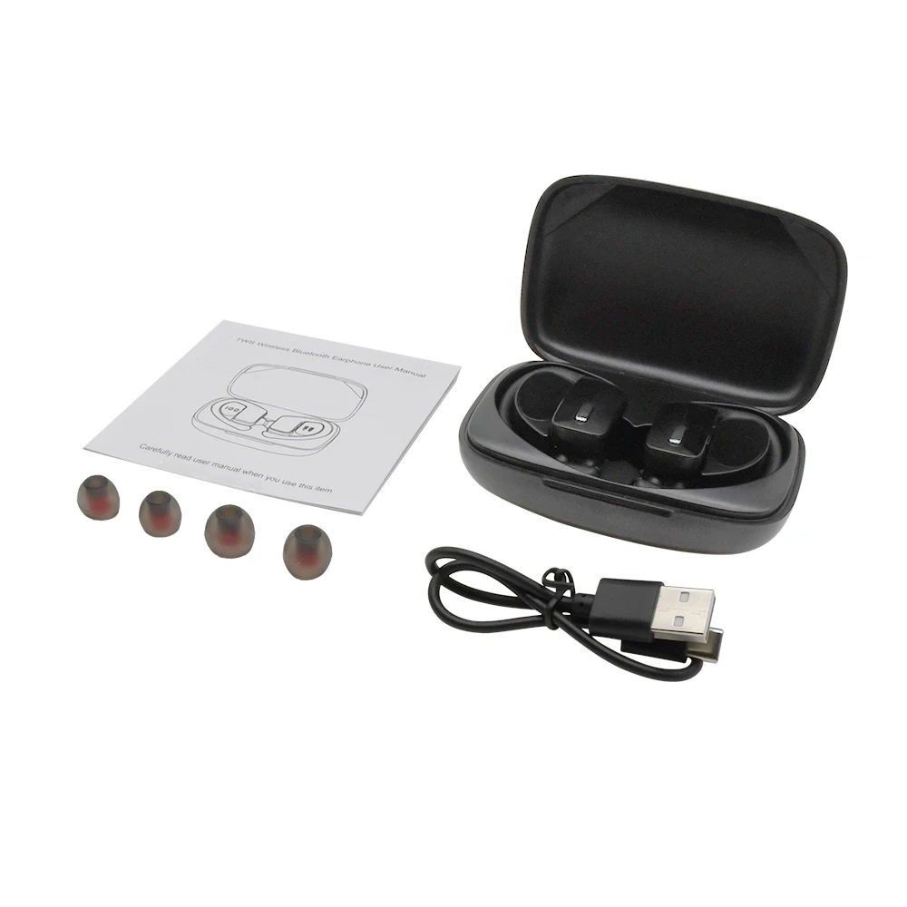 9D NEW TWS Earphone Wireless Bluetooth Headphones Sport Earbuds Gaming Headsets LED Power Display Music Earphones With Mic