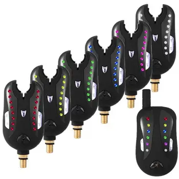 

Durable Fishing Bite Alarms Multi-function Wireless Fishing Bite Alarms+Receiver+Case without Battery Fishing Accessories