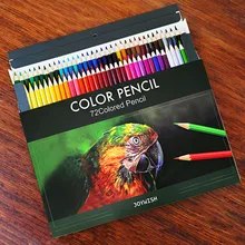 72 цветных карандаша, набор профессиональных карандашей, рисование, раскраска, карандаши, школьные принадлежности, подарок для художника, взрослых и детей