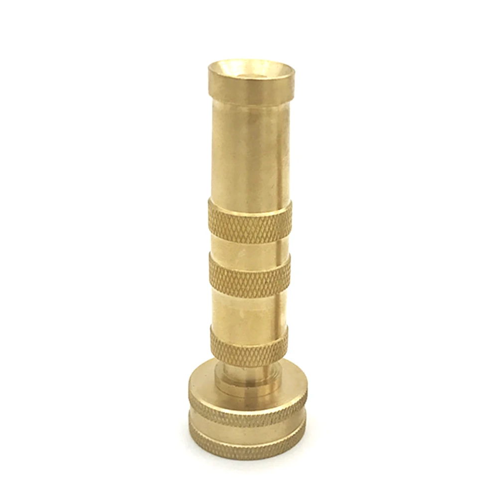 High Pressure Irrigation Connectors Cleaning Agricultural Twist Garden Watering Brass Adjustable Threaded Spray Nozzle Car Wash