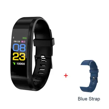 

696 115plus men Smart Band color screen Wristband Remote Control Bracelet Fitness life waterproof