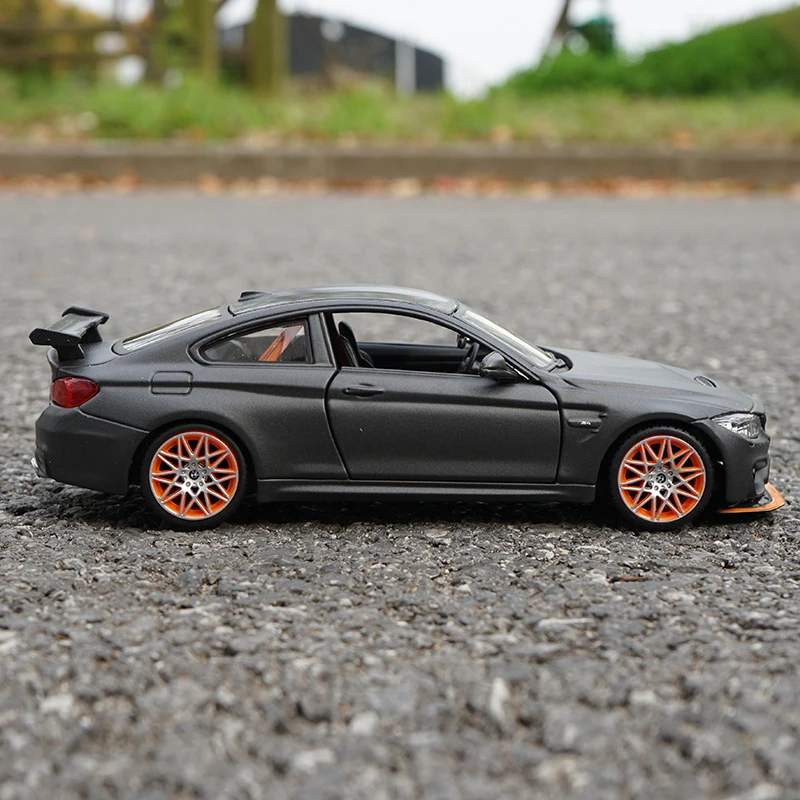 Maisto 1:24 BMW M4 GTS черный спортивный автомобиль модифицированный аналоговый сплав