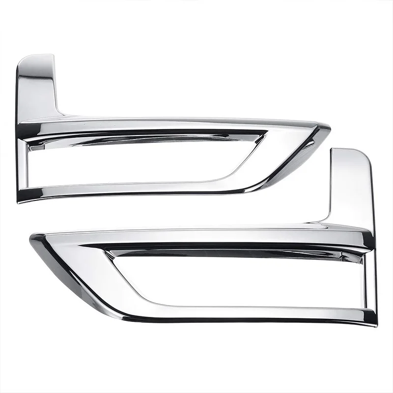 

Front Fog Light Lamp Cover Chrome Bumper Reflector Accessories for 2017 Nissan Rogue X-Trail T32 Facelift Xtrail