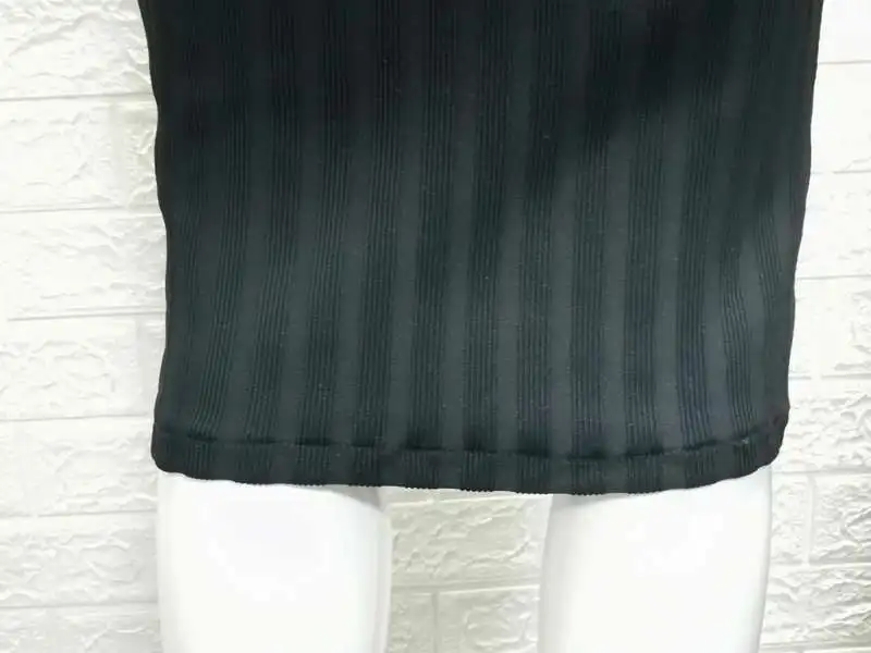 Sexyboutique Бандажное платье Короткое платье карандаш без рукавов с пуговицей О-образным вырезом Бандажное женское платье