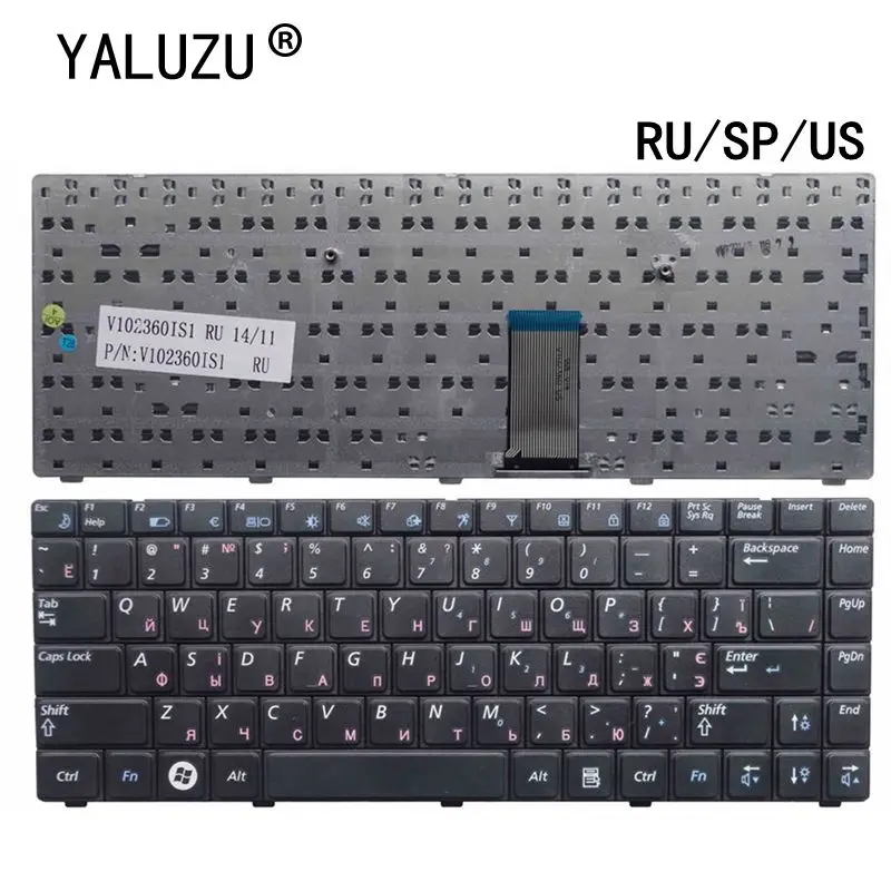 RU/SP/US клавиатура для ноутбука Samsung NP-R439 R420 P428 P430 R418 P469 R423 R464 R478 R480 V102360IS1 | Компьютеры