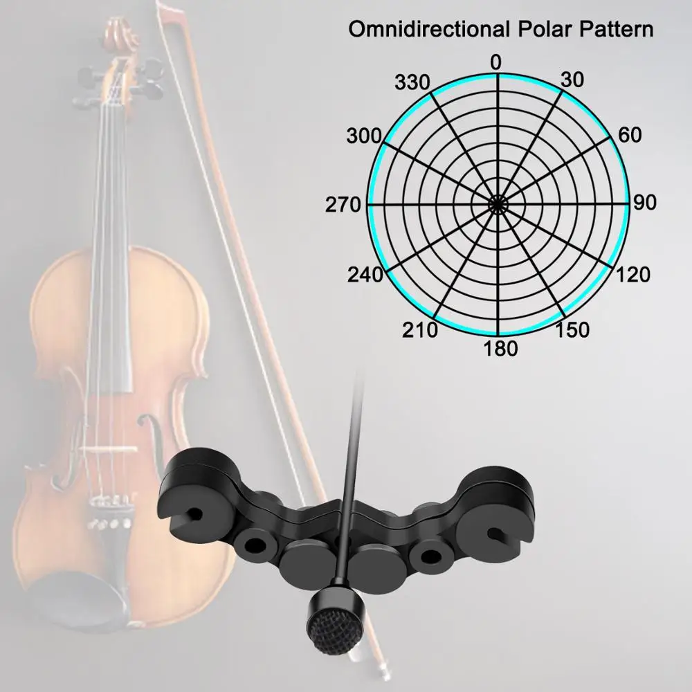 KIMAFUN беспроводной скрипичный микрофон 2,4G беспроводной музыкальный инструмент микрофонная система для скрипки аудио передача