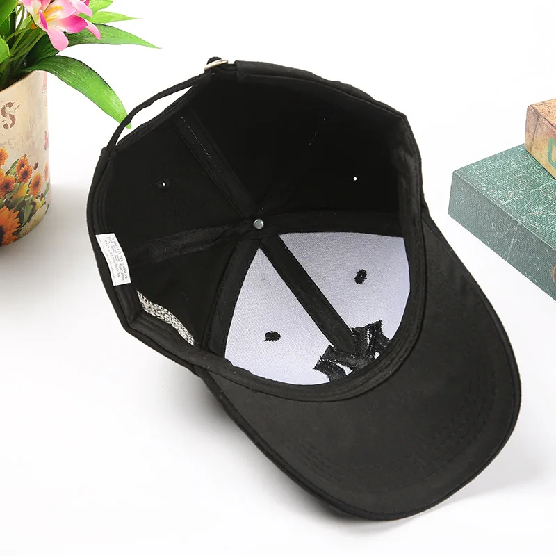 Корейская версия бейсбольной кепки с вышивкой, модная кепка, Уличная Повседневная шляпа от солнца, шляпа в стиле хип-хоп