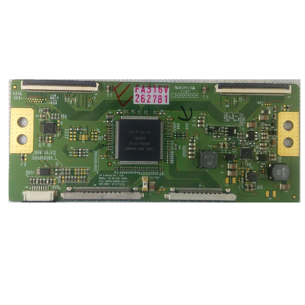 T-CON плата для V6 55 FHD 120HZ 6870C-0369B 6870C-0369C |