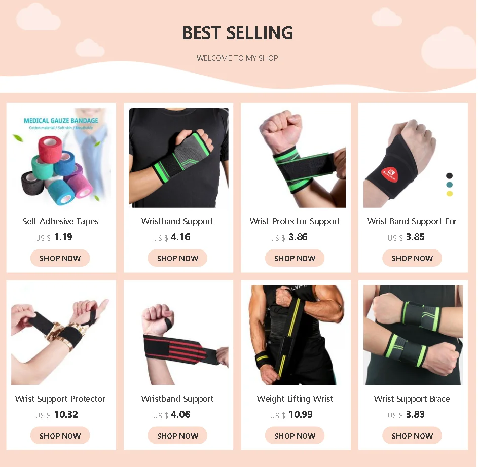 Wristband Support Adjustable Wrist Protector Sport Compression Bandage Brace Wrist Straps Tendonitis Pain Relief Weight Lifting Wristband Support Adjustable Wrist Protector Sport Compression Bandage Brace Wrist Straps Tendonitis Pain Relief Weight Lifting