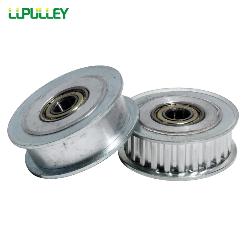 

LUPULLEY XL 24T Teeth Synchronous Wheel/Idler Timing Pulley Without Step Finished Hole With Bearings 24T Ilder Timing Pulley