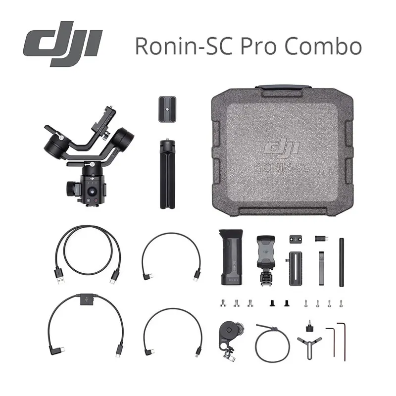 DJI Ronin SC Pro комбо 3-осевой стабилизатор беззеркальных камер легкий дизайн превосходное стабилизации и бренд