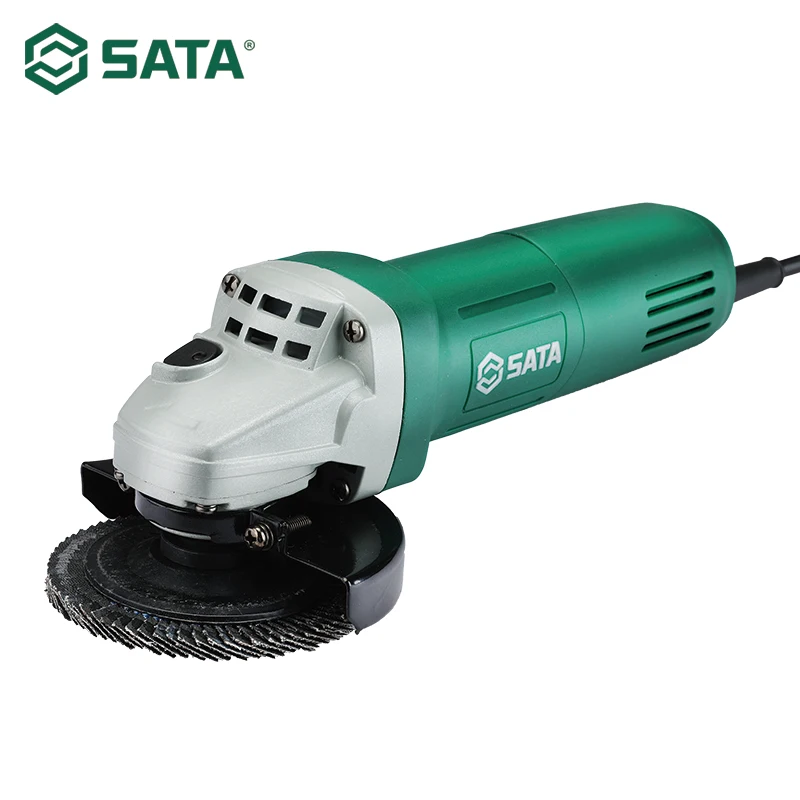SATA 8pcs Multifunction Angle Grinder Kit 220V Household 750W Wheel Cutting Machine Polishing Grinder SATA 8pcs Multifunction Angle Grinder Kit 220V Household 750W Wheel Cutting Machine Polishing Grinder
