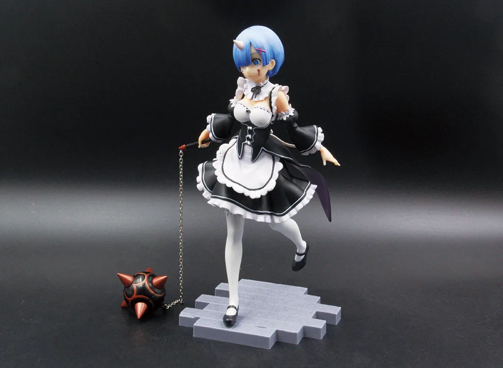 

Zero-Based a Different World Life REM Tray Maid Costume Meteor Hammer Boxed Garage Kit