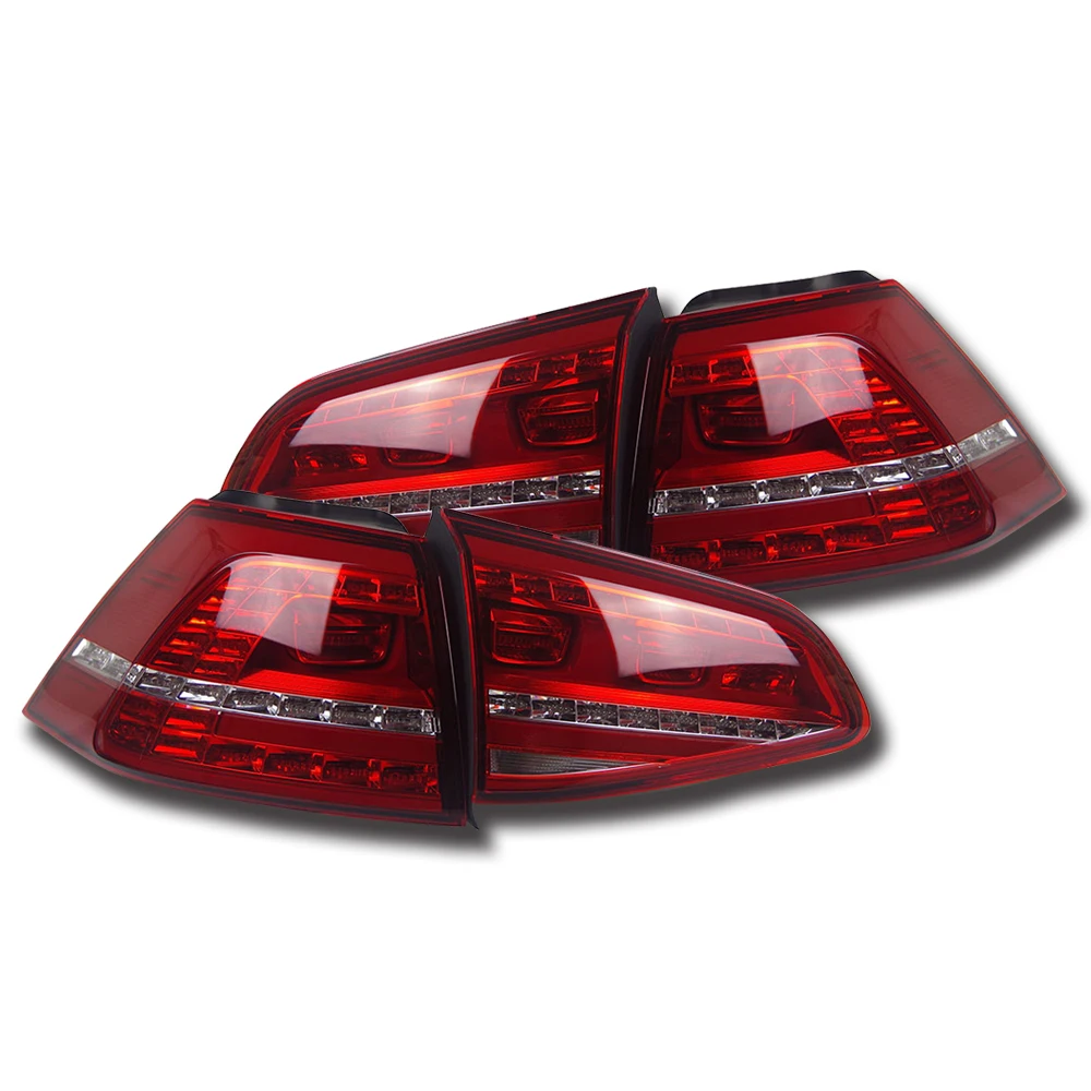 NOVSIGHT для Volkswagen Golf 7 2013- 2 шт фары лампа светодиодный DRL Поворотная сигнальная лампа 6000K 35W 3400LM фары сборные лампы